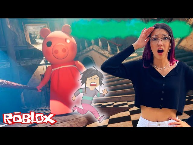 Roblox - A PIGGY ROUBOU A MINHA MÃE NO SHOPPING (Piggy Roblox)