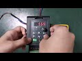 How to set frecon vfd to output 415v