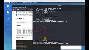 blackwidow | Web Application Scanner | OSINT | Fuzz for OWASP Vulnerabilities | Latest Version : 1.0