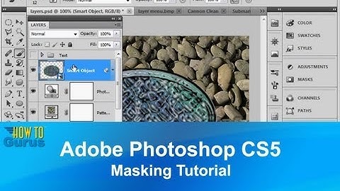 Adobe Photoshop CS5 Masking Tutorial - How to use Photoshop Layer Masks