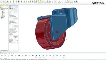 IronCAD assembly modelling