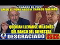 Carlos Salinas Detrás De Negocio Oscuro en Banco del Bienestar;AMLO Le Mete Freno: No Harán Negocio