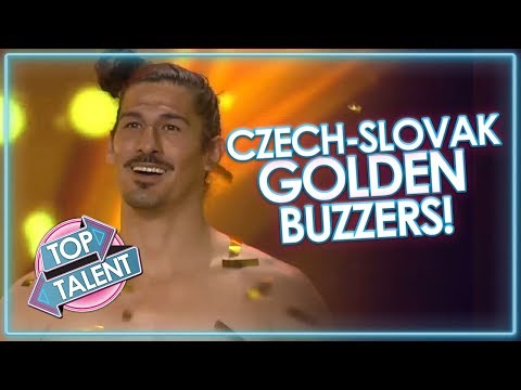 BEST GOLDEN BUZZERS On Czech-Slovak Got Talent! | Top Talent