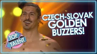 BEST GOLDEN BUZZERS On Czech-Slovak Got Talent! | Top Talent