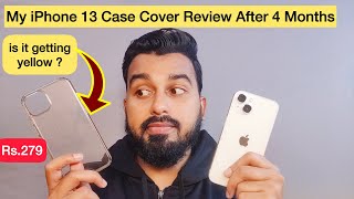 iPhone 13 transparent Case Cover Review after 4 Months | Amozo Ultra-hybrid Crystal Case