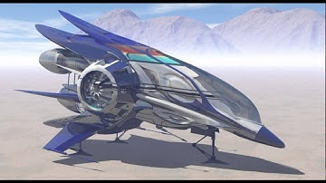 Alien Interceptor 3D model from CGTrader.com