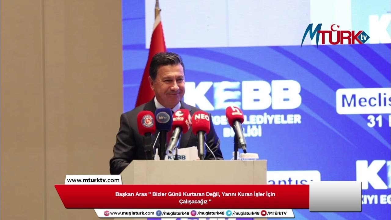 Başkan Aras “Bizler Günü Kurtaran Değil, Yarını Kuran İşler İçin