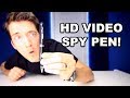 SPY PEN HD CAMERA REVIEW!