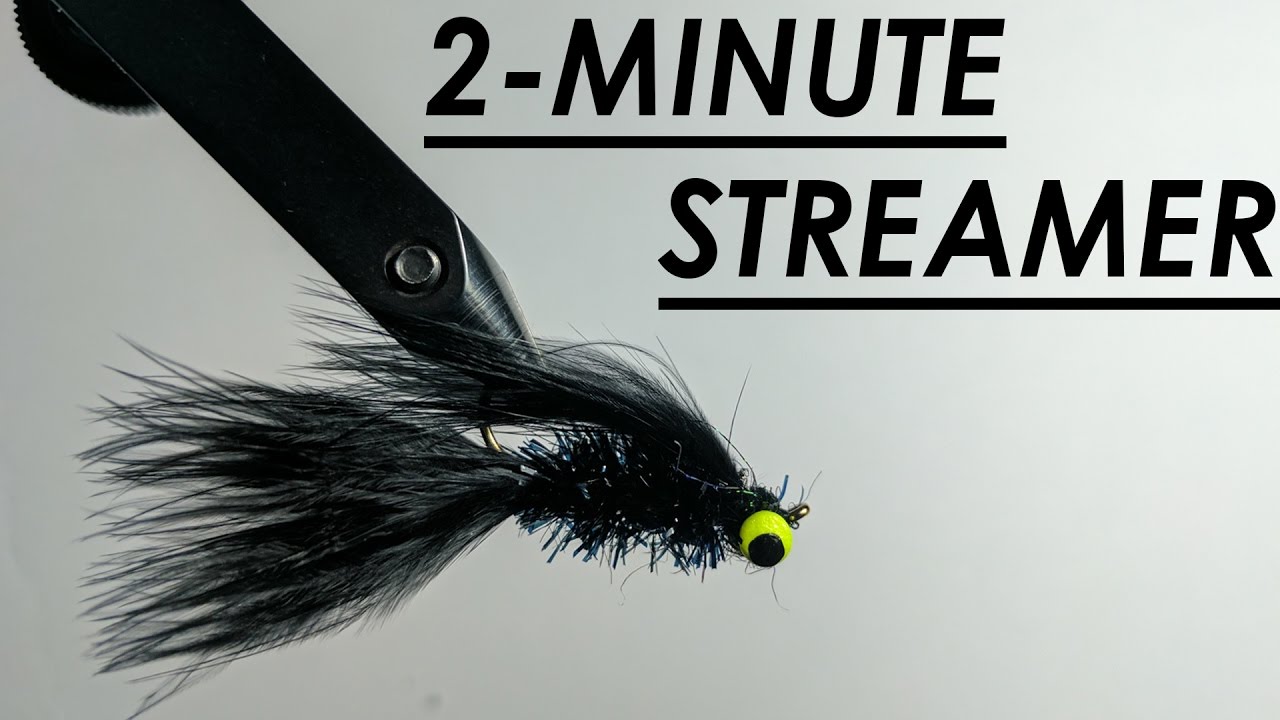 Fly Tying a Marabou Streamer (a Jack Dennis' Western Fly Pattern) 