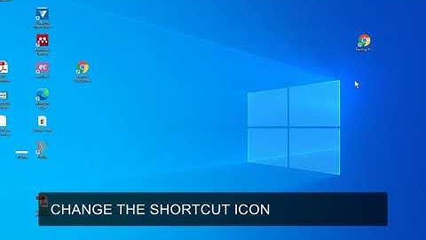 Create a desktop shortcut on Chrome