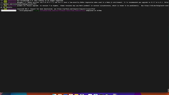 NPM: npm install global packages