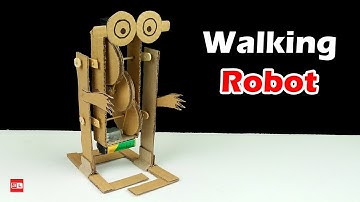How to Make a Walking Robot from Cardboard