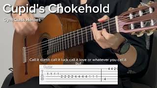 Cupid's Chokehold by Gym Class Heroes (EASY Guitar Tab)