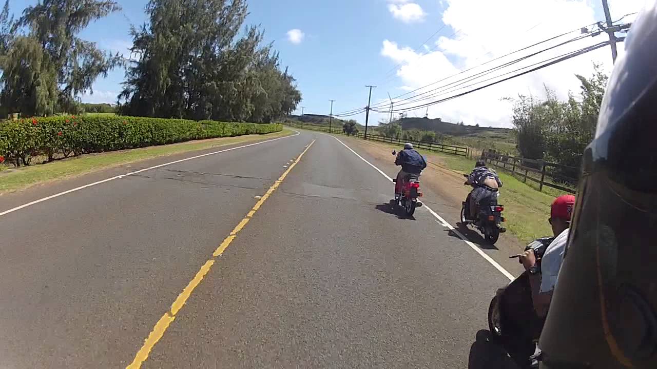 Hawaii mopeds small sampo YouTube