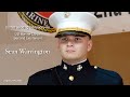 Marine Officer Commissioning Ceremony - Second Lieutenant, Sean Warrington