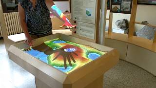 Queen's U - Augmented Reality Sandbox Display (AR Sandbox)