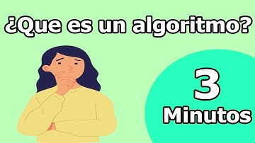 ¿QUE ES UN ALGORITMO?  // EN - 3 MINUTOS 👏🏽👨🏻‍💻