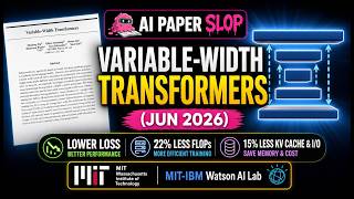 Variable-Width Transformers (Jun 2026)