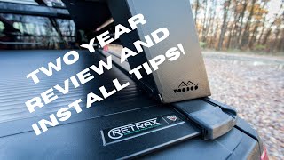 Retrax Pro XR Tonneau Cover 2 Year Review | Power Sliding Bed Cover with TSlot.