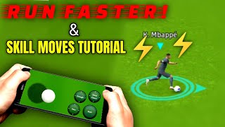 How to RUN & DRIBBLE FASTER | eFootball 2024 Mobile Skills Tutorial screenshot 1