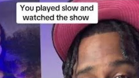 You played slow and sat back and watched the show #masterkeyprogram 