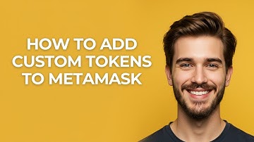 How to Add Custom Tokens to Metamask - UPDATED!
