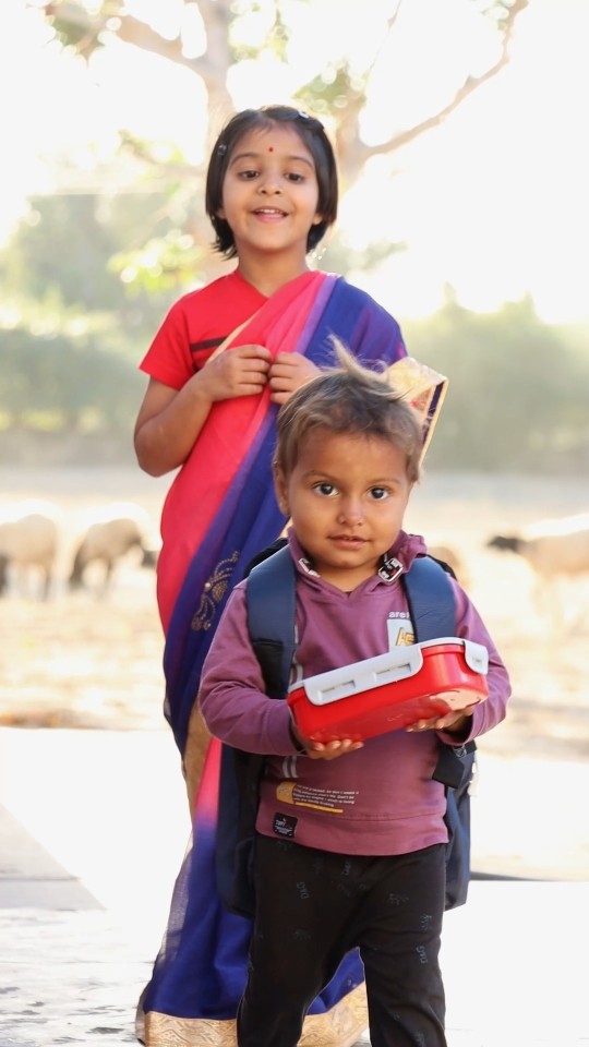 Rudra ko school ? nahi jana #reels #shorts #school #sister