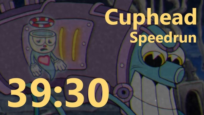 Version 1.1+ in 39:32 by BearB00 - Cuphead - Speedrun