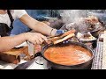 Huge Hot Dogs and Loads of Pulled Meat Tasted in London. Street Food of Brick Lane