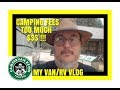 You Want How Much For A Campsite? NOT HAPPENING!!!