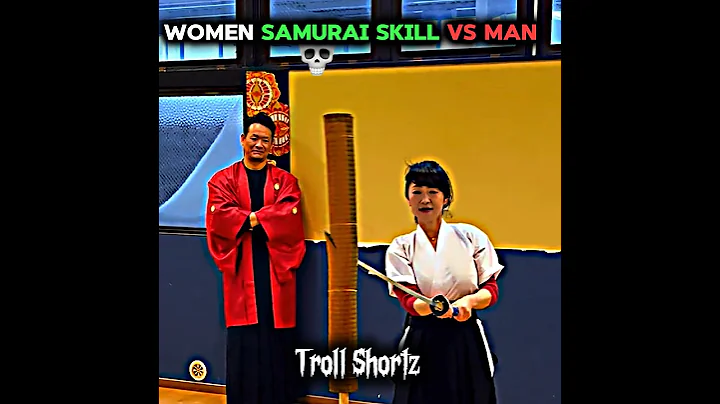 Other samurai skill vs Last one ☠️🤯#respect #funny #trollface #shorts