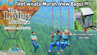 THE LODGE WOODLAND MARIBAYA‼️ TEMPAT WISATA MURAH DAN VIEW BAGUS DI LEMBANG BANDUNG