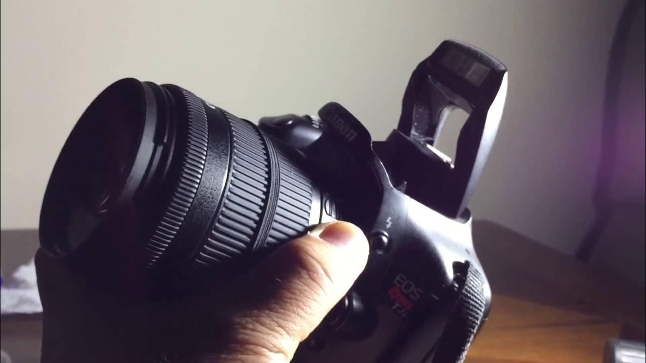 How to fix a Canon T2i built in flash not opening YouTube