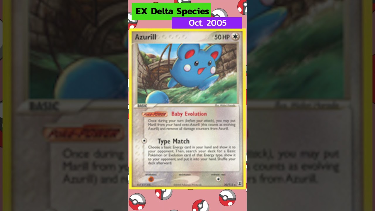 All AZURILL Cards in 60 seconds | PokedexWiki