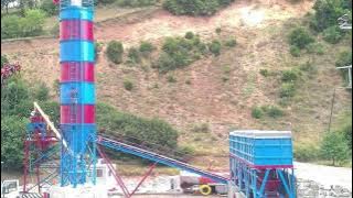 Dry Type Concrete Batching Plant