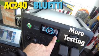 BLUETTI AC240 More Testing by Brad Cagle 632 views 1 month ago 8 minutes, 19 seconds