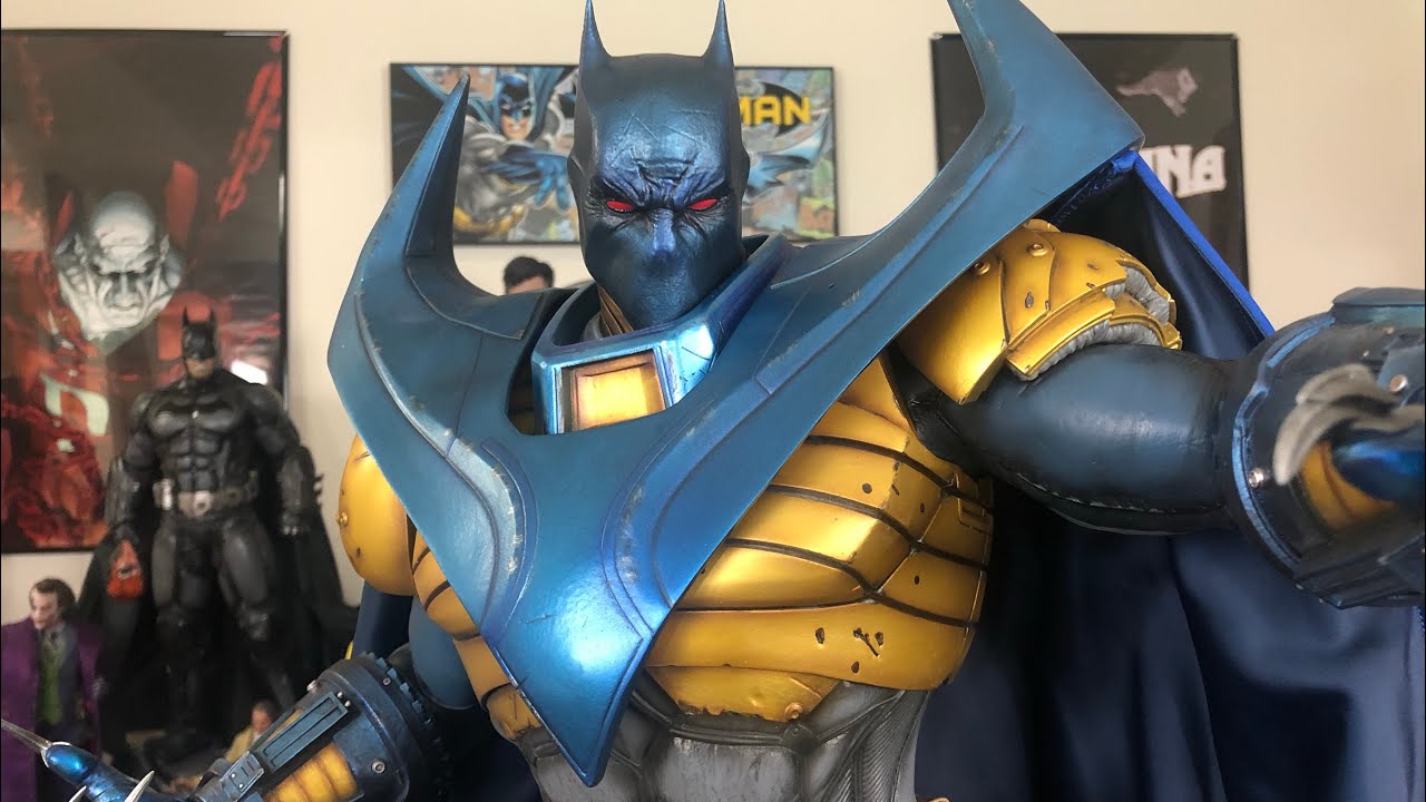Unboxing / Review of Prime 1 Studio 's Batman Knightfall aka AZRAEL  statue!!!! - YouTube
