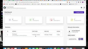 aossie-agora-blockchain Tryout!
