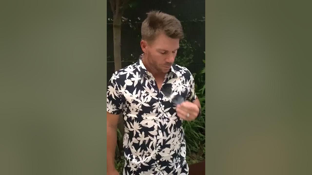 #DavidWarner - #SriValli Song Signature Step From #AlluArjun's #Pushpa Movie | #DSP | #shorts #DavidWarner - #SriValli Song Signature Step From #AlluArjun's #Pushpa Movie | #DSP | #shorts