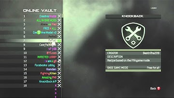 MW3 Vault Mods