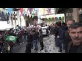 Hakkari’de HDP adaylarına görkemli karşılama