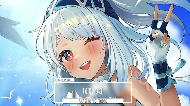 [ Nightcore ] UNDEAD - YOASOBI