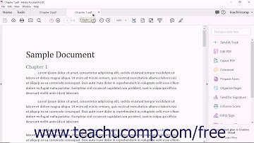 Acrobat Pro DC Tutorial The Acrobat Document View - Adobe Acrobat Pro DC Training Tutorial Course