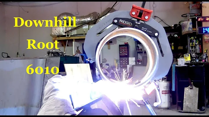 5g Pipe Welding Downhill Root 6010 API 1104 #weldingtipsandtricks