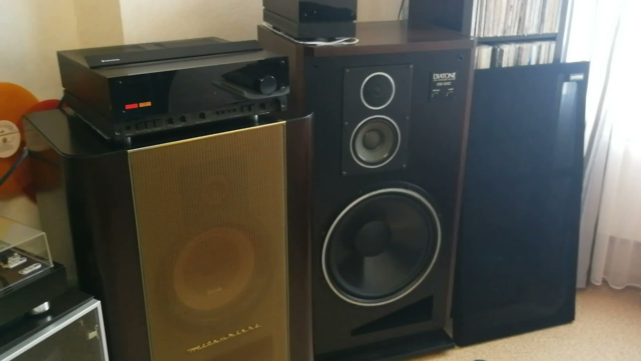 Diatone DS-90C + Kenwood L-01A + Marantz ND-8006 - YouTube