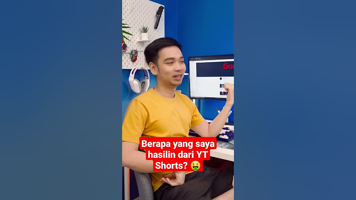 Penghasilan saya dari Youtube 🤫