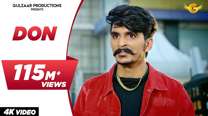 GULZAAR CHHANIWALA - DON (Full Video) | Haryanvi Songs 2020