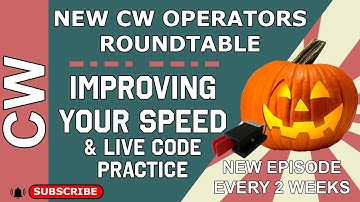 Improving Your #CW Speed & Live Code Practice!  #morsecode