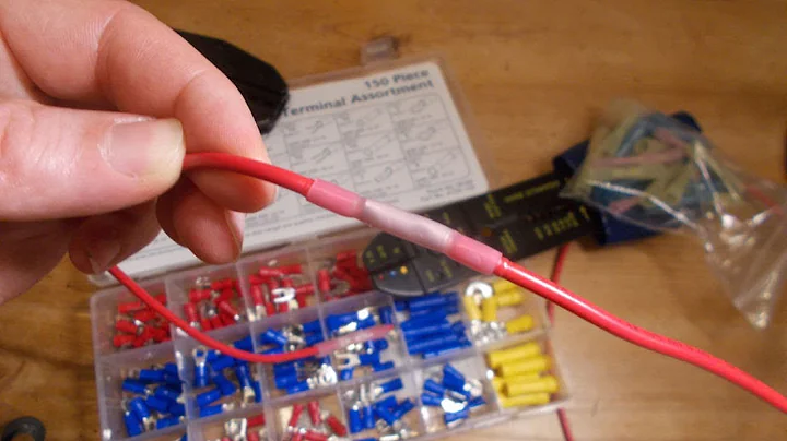 How to Strip and Connect Wires with a Butt Connector and Heat Shrink