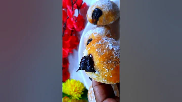 Chocolate Filled Donuts #shorts #youtubeshorts #donuts